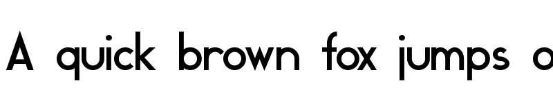 Preview of Geddes Bold font