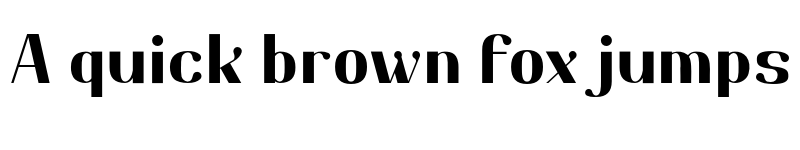 Preview of Gediya Personaluse Regular font