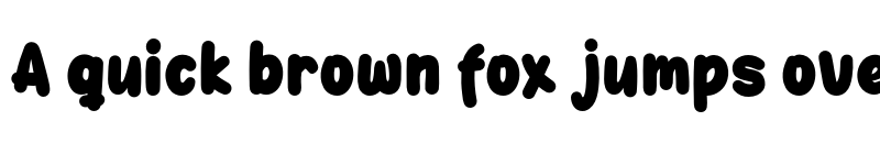 Preview of Gefuh Personal Use Bold font