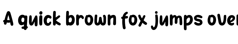 Preview of Gefuh Personal Use Regular font