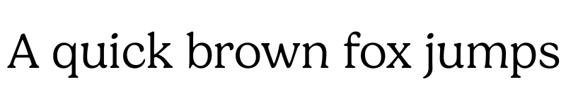 Preview of Gelica Light font