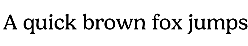 Preview of Gelica Regular font