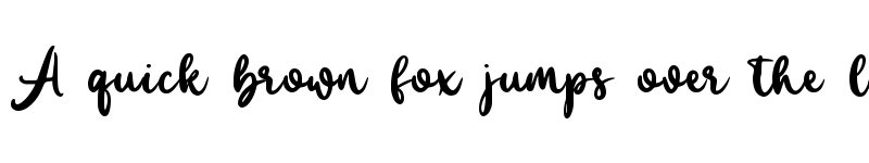 Preview of Gelico Milk Regular font