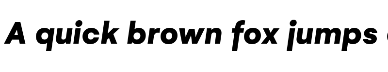 Preview of Gelion Black Italic font