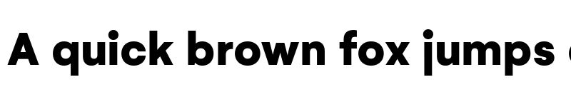 Preview of Gelion Black font