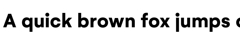 Preview of Gelion Bold font