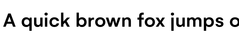 Preview of Gelion Medium font