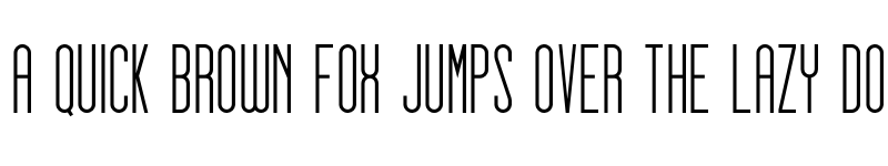 Preview of gello thin Regular font