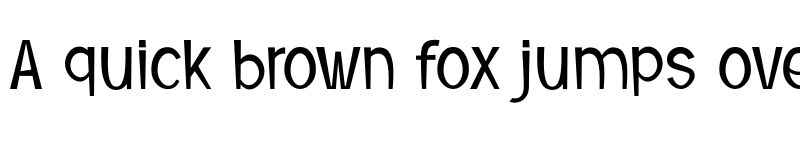 Preview of Gembrik Regular font