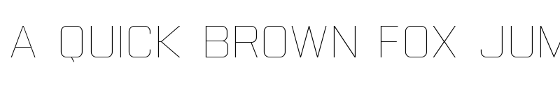 Preview of Gemsbuck 02 Thin font