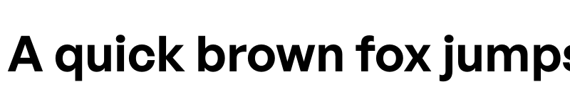 Preview of General Sans Semibold font