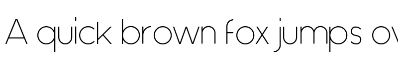 Preview of Generica Regular font