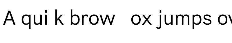 Preview of generisch-sans-regular sans-regular font