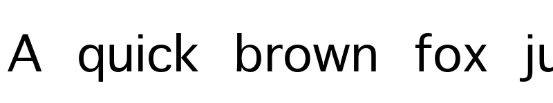 Preview of Geneva Plain font