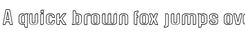 Preview of Genghis Khan Medium Outline font