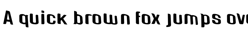 Preview of Genghis Khan Medium Perspective font