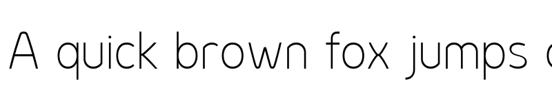 Preview of Genius ExtraLight font