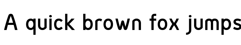 Preview of Genius SemiBold font