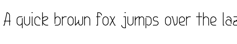 Preview of Genji Thin font