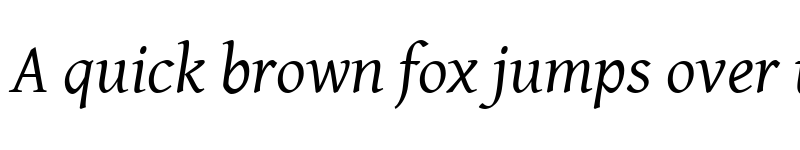 Preview of Gentium Basic Italic font