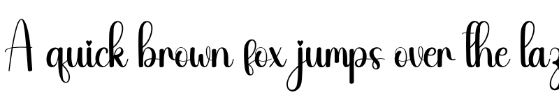 Preview of Gentle Regular font