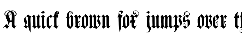 Preview of Genzsch Et Heyse Regular font