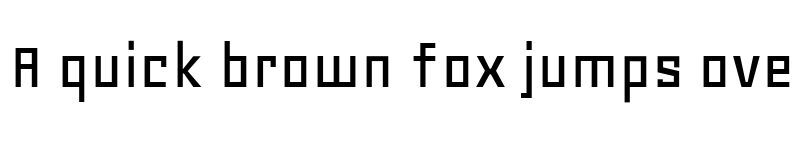 Preview of Geo Regular font