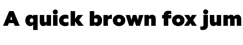 Preview of Geoform Heavy font