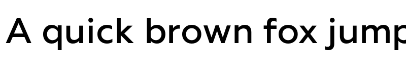 Preview of Geoform Medium font