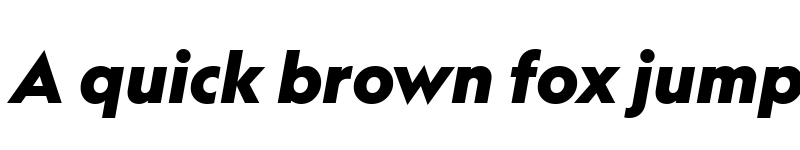 Preview of Geograph Black Bold Italic font