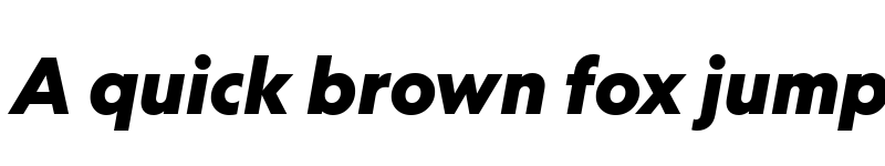 Preview of Geograph Edit Black Bold Italic font