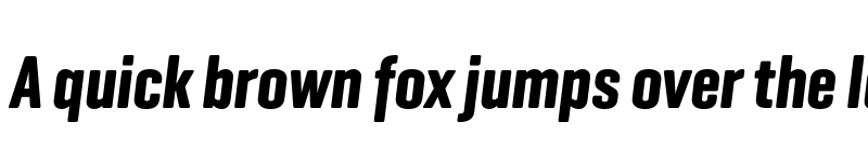 Preview of Geogrotesque Comp TRIAL Bold Italic font