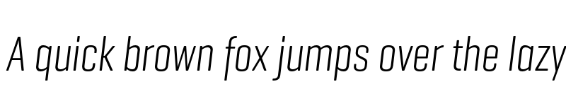 Preview of Geogrotesque Comp TRIAL Light Italic font