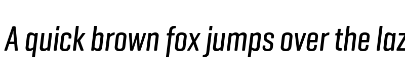 Preview of Geogrotesque Comp TRIAL Medium Italic font