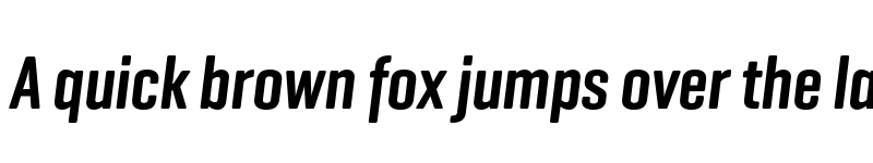 Preview of Geogrotesque Comp TRIAL SemiBold Italic font