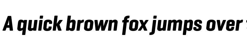 Preview of Geogrotesque Cond TRIAL Bold Italic font