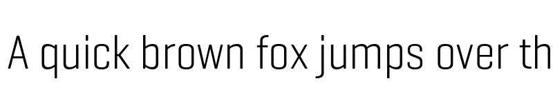 Preview of Geogrotesque Cond TRIAL Light font