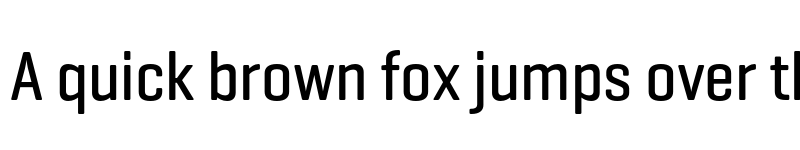 Preview of Geogrotesque Cond TRIAL Medium font