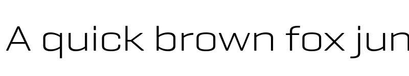 Preview of Geogrotesque Ext TRIAL Light font