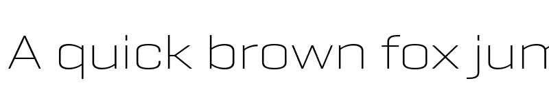 Preview of Geogrotesque Ext TRIAL UltraLight font