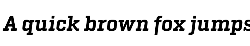 Preview of Geogrotesque Slab TRIAL SemiBold Italic font