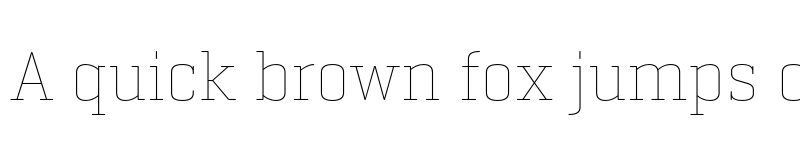 Preview of Geogrotesque Slab TRIAL Thin font