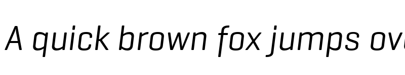 Preview of Geogrotesque TRIAL Regular Italic font