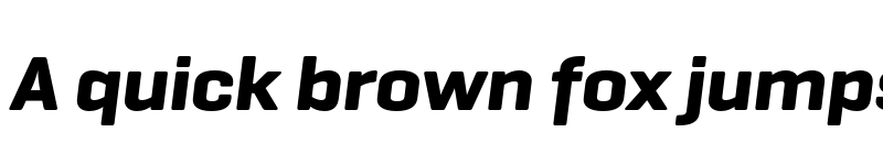 Preview of Geogrotesque Wide TRIAL Bold Italic font