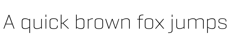 Preview of Geogrotesque Wide TRIAL UltraLight font