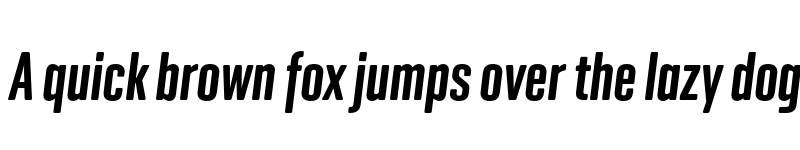 Preview of Geogrotesque XComp TRIAL SemiBold Italic font