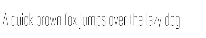 Preview of Geogrotesque XComp TRIAL Thin font