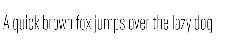 Preview of Geogrotesque XComp TRIAL UltraLight font