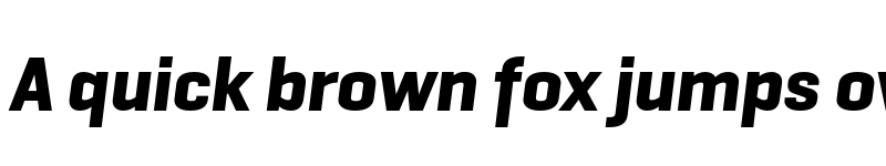 Preview of GeogrotSharp TRIAL Bold Italic font