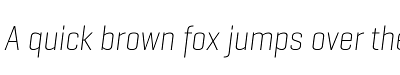 Preview of GeogrotSharp TRIAL Cond UltraLight Italic font